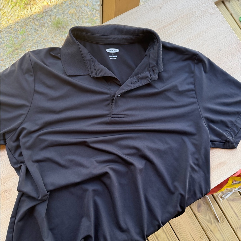 Old Navy Men’s Black Performance Polo